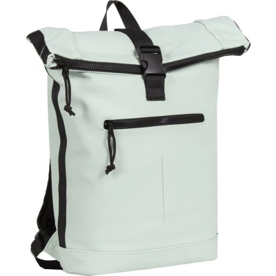Afbeelding van New Rebels Waterafstotende Rolltop Rugzak met Laptopvak 15&#039;&#039; Mart Mint