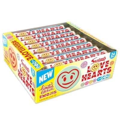 Afbeelding van Swizzels Giant Love Hearts 24 x 38 gram