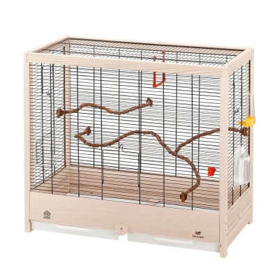 Afbeelding van Ferplast Vogelkooi Giulietta 5 Vogelverblijven 69x34.5x58 cm White Wash Hout
