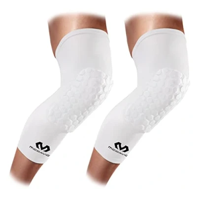 Image de Protection Genoux / Tibia Blanc McDavid Hexpad