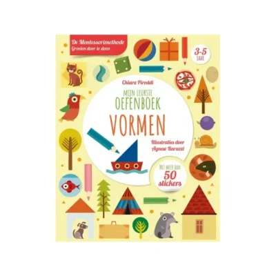 Afbeelding van Uitgeverij rebo mijn leukste oefenboek vormen