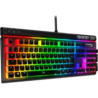 Afbeelding van HyperX Alloy Elite 2 mechanisch gamingtoetsenbord, softwaregestuurde verlichting en macro aanpassing, ABS Pudding Keycaps, multimedia bediening, RGB achtergrondverlichting, lineaire schakelaar