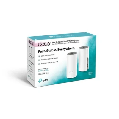 Image de Tp link Système Multiroom Wifi Mesh Deco E4 (deco 2 pack)