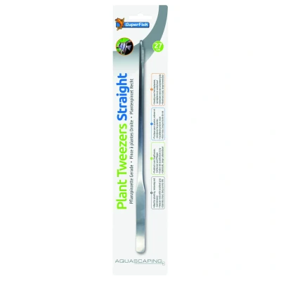 Afbeelding van Superfish Rvs Plantenpincet Recht Aquarium Toebehoren 27 cm
