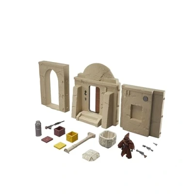 Image de Star Wars Episode IV Vintage Collection Playset Streets of Mos Eisley avec figurine Jawa