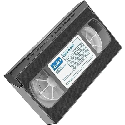 Afbeelding van Reshow Hoofdreiniger VCR / VHS magnetoscoop VHS/VCR videokopreiniger met droogtechnologie, geen vloeistof nodig
