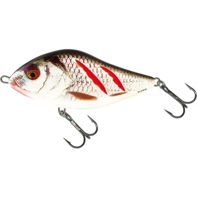 Afbeelding van Salmo Sinking Slider 7cm 21g (diepte: 1 0.5m) Size : UV Wounded Real Grey Shiner