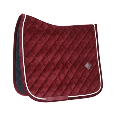 Afbeelding van Kentucky Dressuur Zadeldekje Corduroy Bordeaux Full