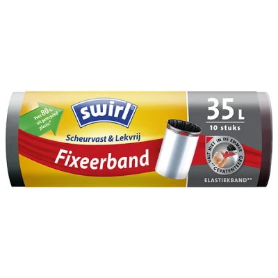Image de Swirl sacs poubelle avec bande de fermeture 35ltr 6772443