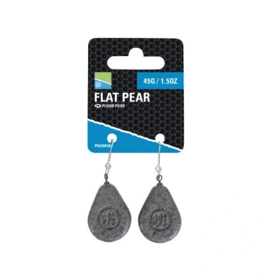 Afbeelding van Preston Flat Pear Leads (2 pcs) Maat : 15g