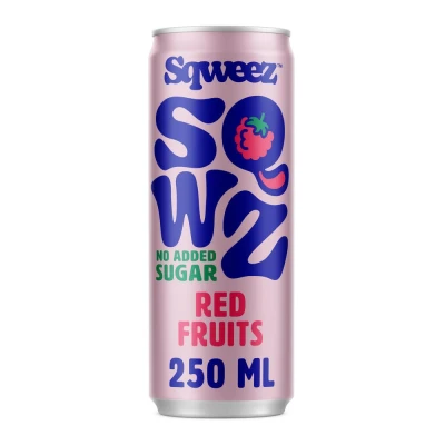 Afbeelding van Sqweez Red Fruits 12 x 250 ml