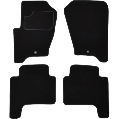 Afbeelding van MAMMOOTH A041 ROV160 PRM 01 Vloermatset Textiel voor en achter 4 Zwart LAND ROVER: Range Rover Sport