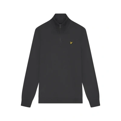 Afbeelding van Lyle &amp; Scott Loopback Quarter ZIP Sweater, Heren, Maat: Large, Gunmetal