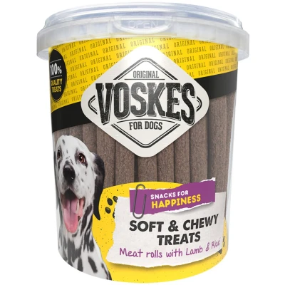 Afbeelding van Voskes Emmer Vleesrol Lam Rijst 600 gr
