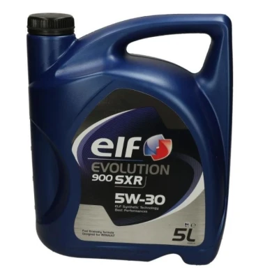 Afbeelding van Elf Evolution 900 SXR 5W 30 5L Motorolie 2194839 FORD: Transit Mk6 Van, Tourneo, Ranger Mk3, LAND ROVER: Defender Off Road