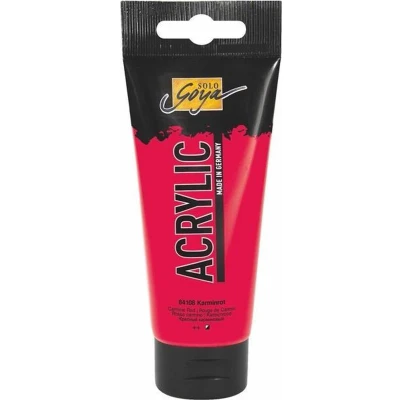 Afbeelding van Solo Goya Karmijn Acrylverf 100ml tube Hoge kwaliteit A merk