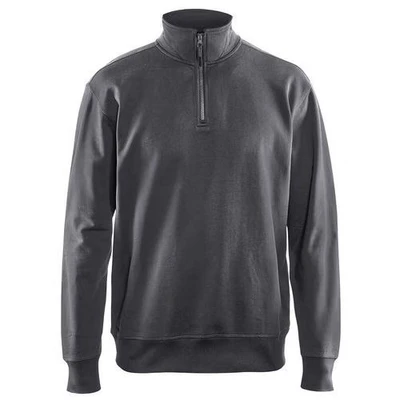 Image de Sweat col camionneur gris foncé