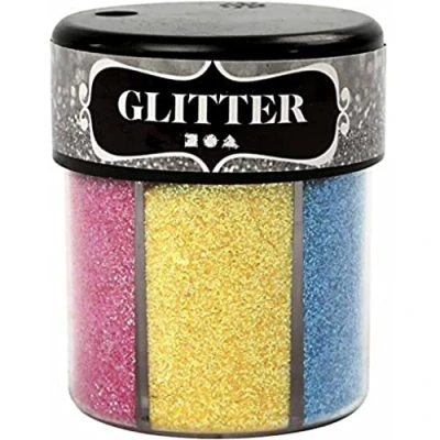 Image de Creotime épandeur de paillettes 6 couleurs 13 grammes