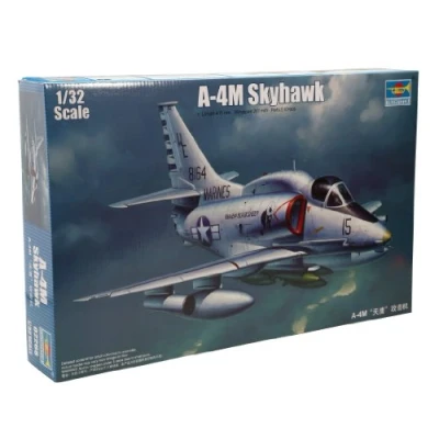 Afbeelding van 1:32 Trumpeter 02268 A 4M Skyhawk Plane Plastic Modelbouwpakket