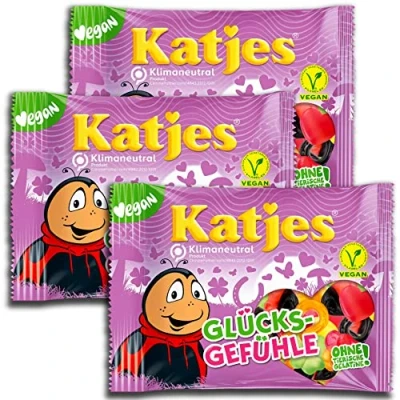 Afbeelding van Katjes geluksgevoelens verpakking van 3 stuks (3 x 200 g)