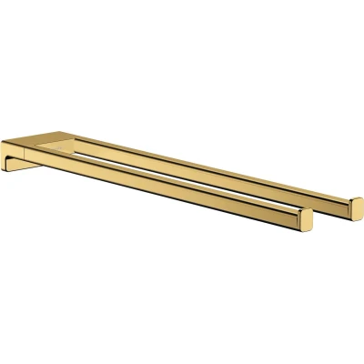 Afbeelding van Hansgrohe AddStoris handdoekhouder 2 lids Polished Gold