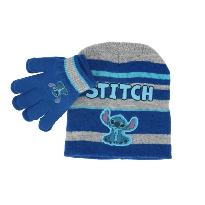 Afbeelding van Lilo &amp; Stitch Muts met Handschoenen 8721008123608