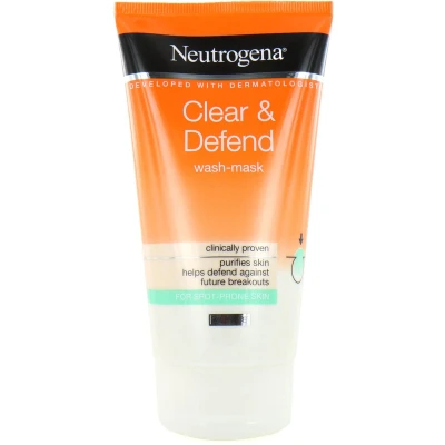 Afbeelding van Neutrogena Clear &amp; Defend Wash Mask