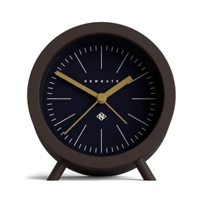 Afbeelding van Newgate The Fred wekker klok bruin en zwart