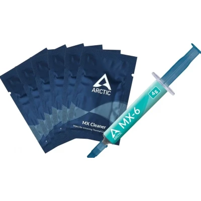 Afbeelding van ARCTIC MX 6 Koelpasta 4 g + 6pcs Cleaner