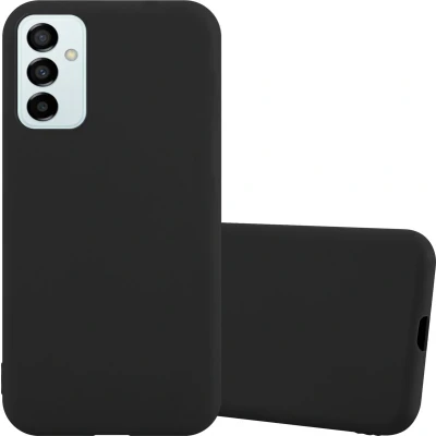 Afbeelding van Cadorabo Hoesje geschikt voor Samsung Galaxy M23 5G in CANDY ZWART Beschermhoes gemaakt van flexibel TPU silicone Case Cover