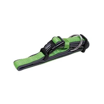 Afbeelding van Nobby halsband classic preno groen 25 35 cm