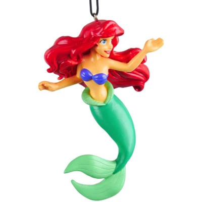 Afbeelding van 3D Ornament Little Mermaid 6x4x9 cm kerstornament Disney