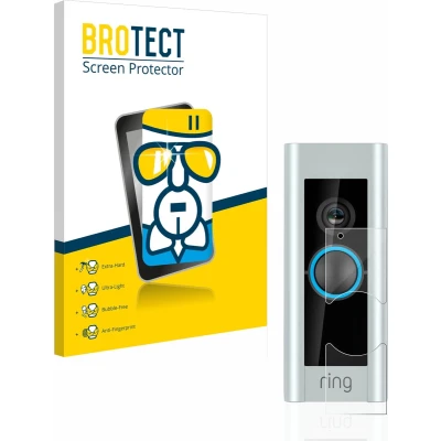 Afbeelding van BROTECT Screenprotector voor Ring Video Doorbell Pro (Version 2) Folie Beschermfolie Beschermglas transparant