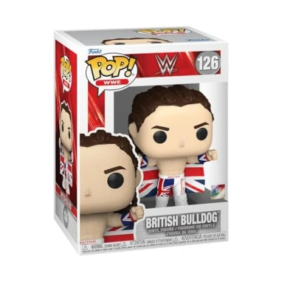 Afbeelding van Funko WWE POP! British Bulldog 9 cm Verzamelfiguur Multicolours