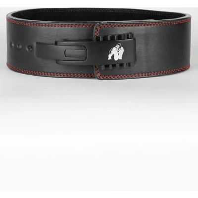 Afbeelding van Gorilla Wear Halterriem 4 Inch Premium Leather Lever Belt Zwart 2XL/3XL