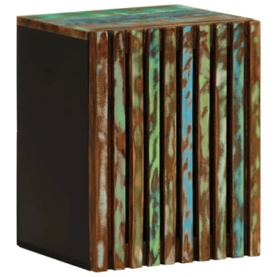 Afbeelding van Badkamerwandkast 38x34x48 cm massief acaciahout