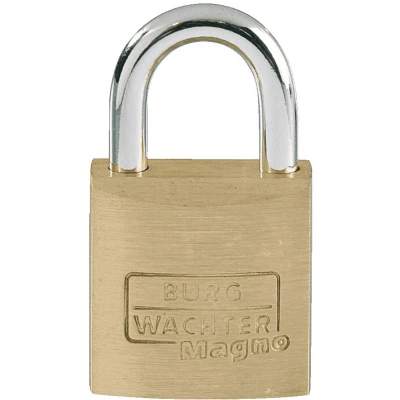 Afbeelding van Burg Wächter Magno messing hangslot verschillend sluitend 50 mm
