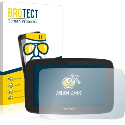 Afbeelding van BROTECT Screenprotector voor TomTom Go Professional 520 Folie Beschermfolie Beschermglas transparant
