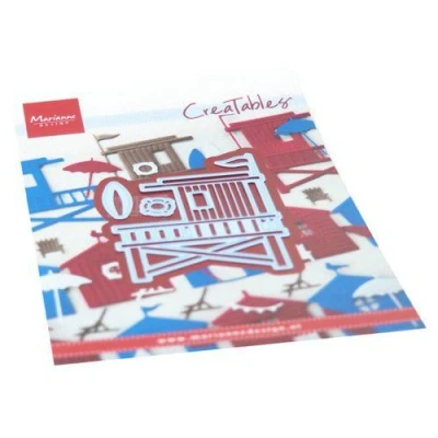 Afbeelding van Marianne D Creatable Badmeestershuis LR0665 110 x 160 mm (06 20)