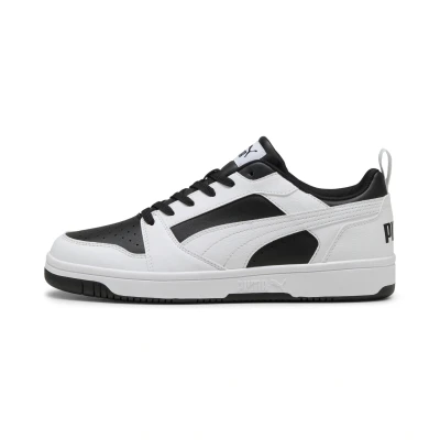 Afbeelding van Rebound V6 Low sneakers, Zwart/Wit, Maat 38 PUMA