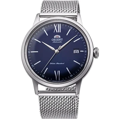 Afbeelding van Orient Automatisch horloge RA AC0019L10B, metallic, armband, Metaal, armband