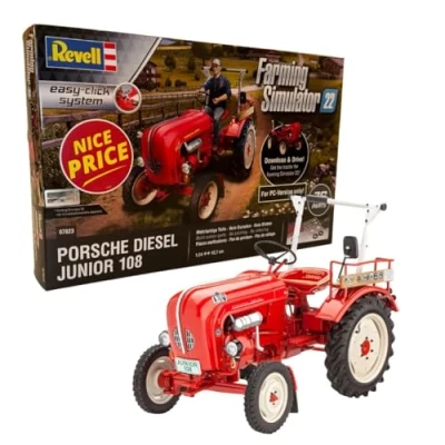 Afbeelding van Revell RV 1:24 Porsche Junior 108 Farming Simulator Edition Bulldog