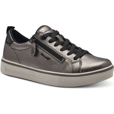 Afbeelding van Tamaris Comfort Essentials Dames Sneakers Tinnen Maat 38