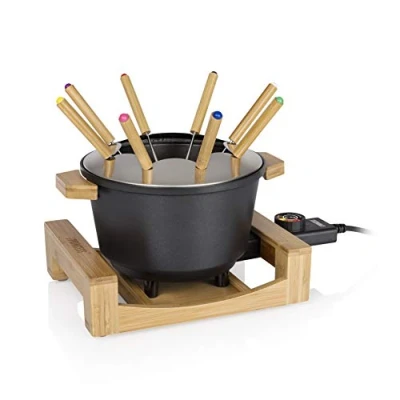 Afbeelding van Princess Pure Fonduesstel 40,5 X 39,5 Cm 173025 Zwart