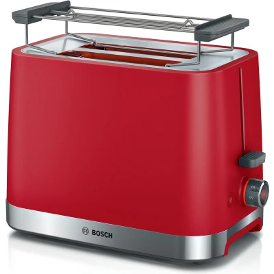Afbeelding van Bosch TAT4M224 broodrooster 2 snede(n) 950 W Rood