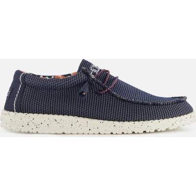 Afbeelding van Hey Dude Wally Sox, mocassin voor heren, Blauw, 44 EU