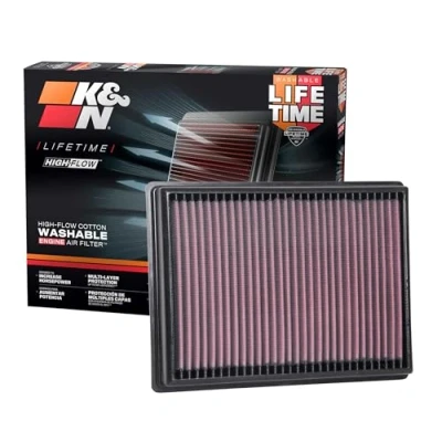 Afbeelding van K&amp;N vervangingsfilter passend voor Ford Focus IV 1.0 &amp; 1.5 (incl. Diesel) 2.0 Diesel 2018 (33 3131)