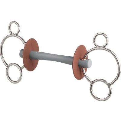 Afbeelding van Beris 3 Rings Bit Comfort Stang Zacht 13cm