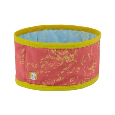 Afbeelding van Ruffwear Swamp Cooler Neck Gaiter Salmon Pink/ Blue Mist XL