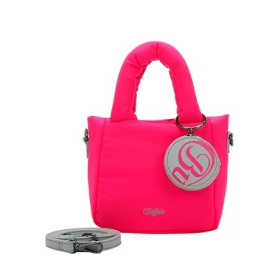 Afbeelding van Buffalo BOXY MINI 17.5 CM Handtas, Dames, Maat: One Size, Neon pink